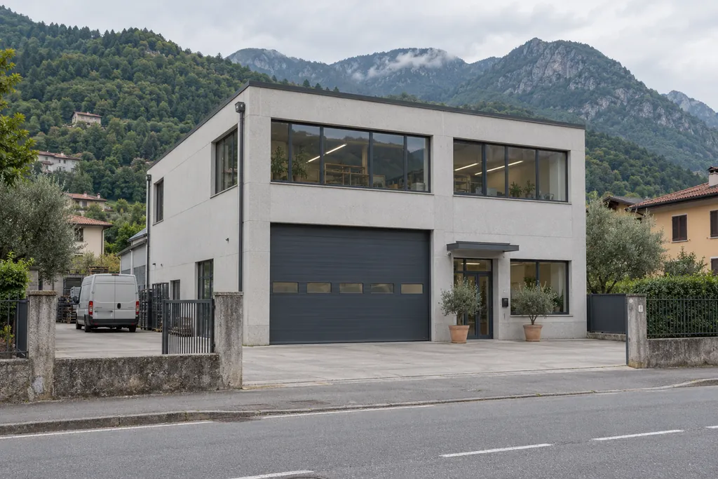 Esterno della sede Padenro in Via Mazzini a Lumezzane